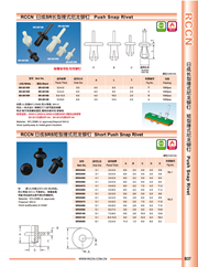 日成長型捶式尼龍鉚釘 SR