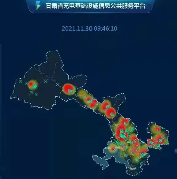 超4000臺 甘肅省充電樁正聚合成網